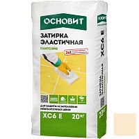 Затирка эластичная Основит Плитсэйв XC6 E слоновая кость 126 20 кг