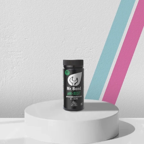 Набор из 100 полосок Mr.Bond PH-TEST с диапазоном измерения pH 0-14 MB20000001PH фото 3