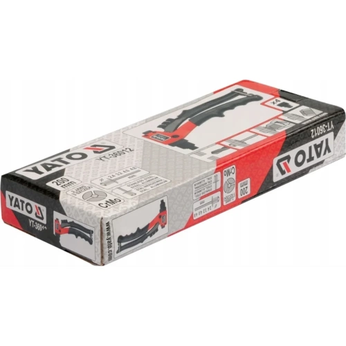 Заклепочник боковой YATO 2,4 - 4,8мм YT-36012 394936012 092 1 фото 4 Заклепочник боковой YATO 2,4 - 4,8мм YT-36012 394936012 092 1 фото 4