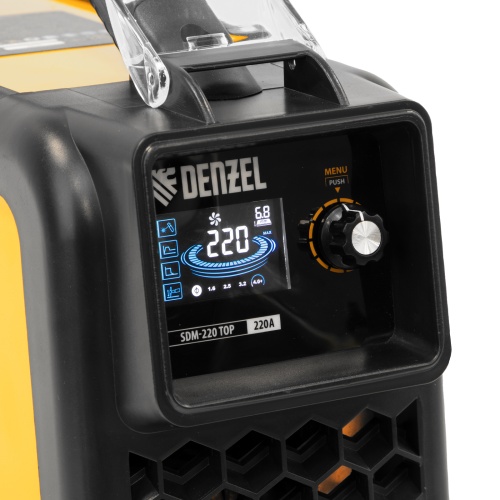 Аппарат инвертор. дуговой сварки SDM-220 Top, 220 А, ПВ 60% Denzel фото 9