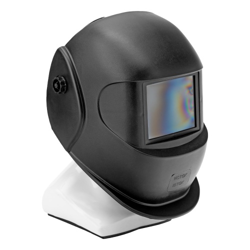 Маска сварщика ЕВРО, пластик, стекло 110 х 90 мм, ГОСТ Р 12.4.238-2007 Сибртех фото 2