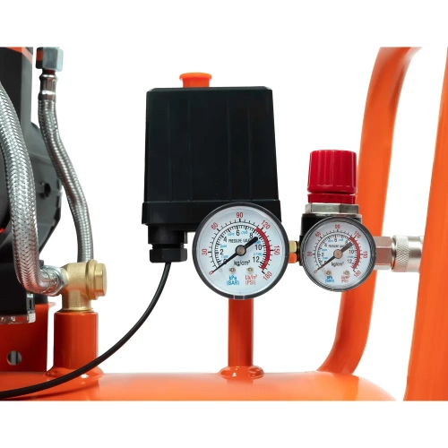 Безмасляный малошумный компрессор (120 л; 8 бар; 460 л/мин) Gigant GSWK-120/4200 фото 10