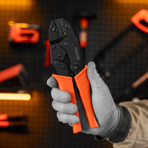 Клещи, 0.5-6 мм, для обжима электрокабеля Sparta фото 9