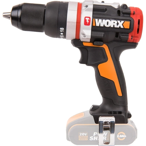 Аккумуляторная ударная дрель-шуруповерт WORX  20 В, 60 Нм, бесщеточная, без АКБ и ЗУ WX354.9 фото 3