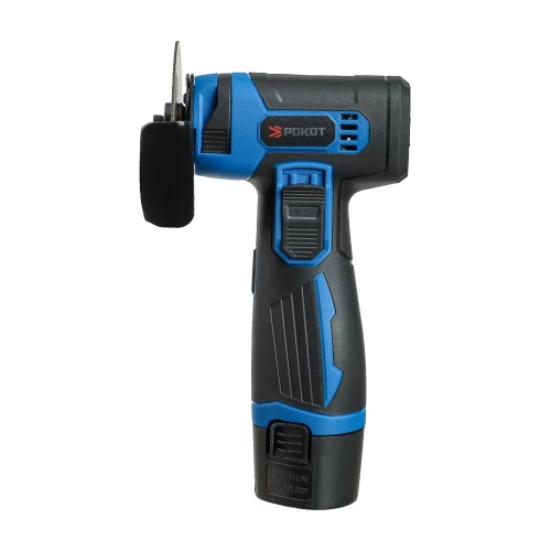 Шлифовальная машина угловая аккумуляторная РОКОТ мини, 12В, 75 мм, 19500 об/мин, 2.0 Ач  699-042 фото 9