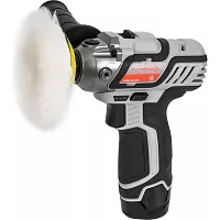 Аккумуляторная полировальная машина Интерскол АПМ-76/12Э АПИ-Т без аккум. и ЗУ, набор 7 предметов 806.0.0.70