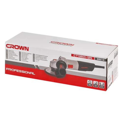 Углошлифовальная машина CROWN CT13501-125 фото 10 Углошлифовальная машина CROWN CT13501-125 фото 10