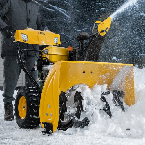 Бензиновая снегоуборочная машина SBL 711D PRO, 302cc, эл.старт, фара, обогрев, блок. дифф. Denzel фото 33 Бензиновая снегоуборочная машина SBL 711D PRO, 302cc, эл.старт, фара, обогрев, блок. дифф. Denzel фото 33