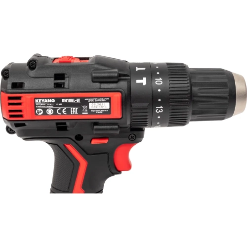 Аккумуляторная ударная дрель-шуруповерт KEYANG без аккумулятора и ЗУ DM18BL-W (Bare) фото 6