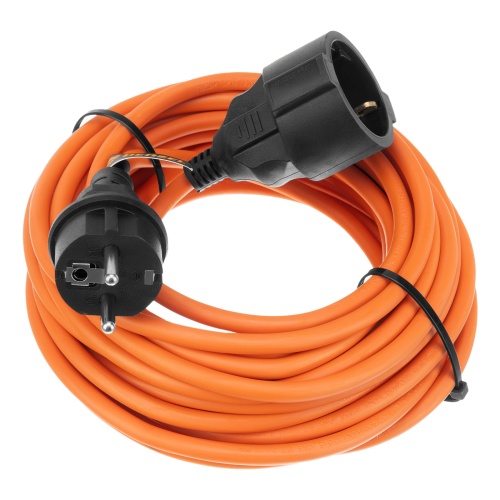 Удлинитель-шнур силовой Garden Series, ПВС, 10м, 1 розетка 3 x 1,5 мм, Denzel фото 2