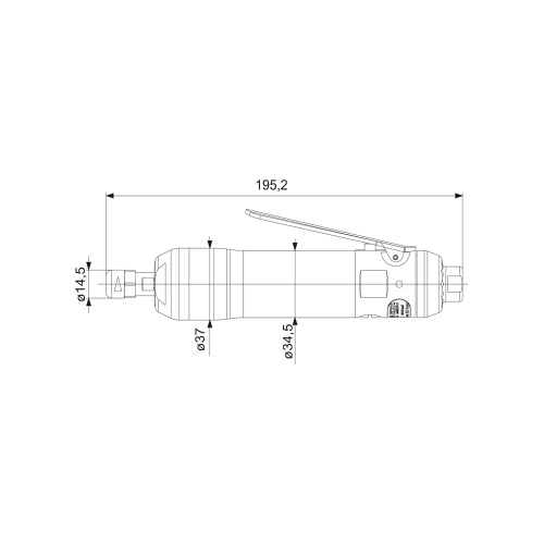 Прямая шлифовальная машинка DEPRAG GDS030-180BXE 061300A фото 4 Прямая шлифовальная машинка DEPRAG GDS030-180BXE 061300A фото 4