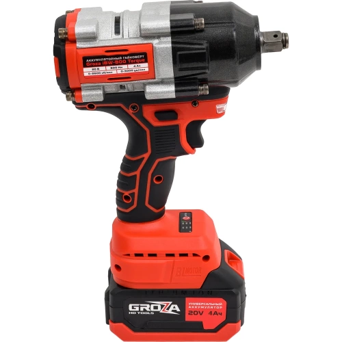 Аккумуляторный гайковерт Grozatools iBW-800 Torque G0202 фото 4