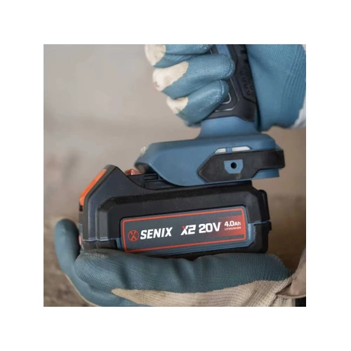 Дрель-шуруповерт SENIX серии X2 20В, 60 Нм, 2х2,5Ач, ЗУ, кейс PDDX2-M4-EU фото 11