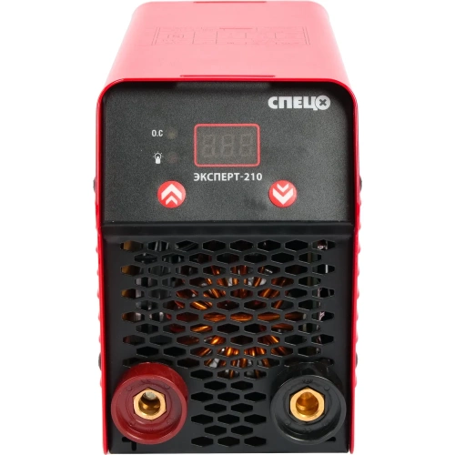 Инвертор сварочный Спец ЭКСПЕРТ-210,дисплей, сенсорное управление, 1*230В, 20-210А,электр.1,6-5мм (акс.в компл.+щиток сварщика+щетка-молоток) СПЕЦ-3473 фото 5 Инвертор сварочный Спец ЭКСПЕРТ-210,дисплей, сенсорное управление, 1*230В, 20-210А,электр.1,6-5мм (акс.в компл.+щиток сварщика+щетка-молоток) СПЕЦ-3473 фото 5