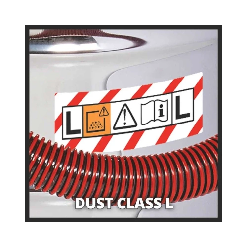 Строительный пылесос Einhell te-vc 2350 sacl,1600 Вт, 230 мбар, 50 л, очистка фильтра, розетка 2342475 фото 5 Строительный пылесос Einhell te-vc 2350 sacl,1600 Вт, 230 мбар, 50 л, очистка фильтра, розетка 2342475 фото 5