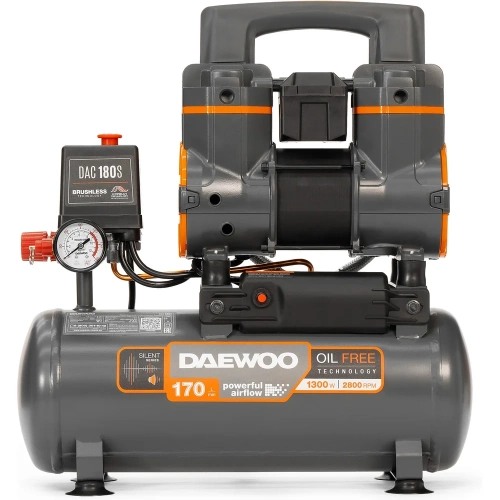 Безмасляный компрессор высокой производительности DAEWOO DAC 180S фото 4