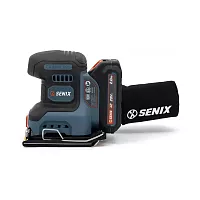Шлифмашина вибрационная аккумуляторная SENIX серии X2 20В бесщ. дв., 125 мм, с 1 АКБ, 1 ЗУ PSX2-M2-EU