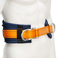 Удерживающая привязь безлямочная, модель УП I, прошитый высокий кушак Сибртех