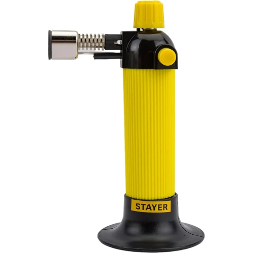 Газовая горелка STAYER MASTER с пьезоподжигом, регулировка пламени, 1000С 55570 фото 5 Газовая горелка STAYER MASTER с пьезоподжигом, регулировка пламени, 1000С 55570 фото 5