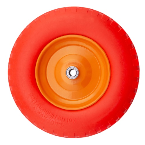 Колесо полиуретановое 4.80/4.00-8, длина оси 90 мм, подшипник 20 мм Palisad фото 2