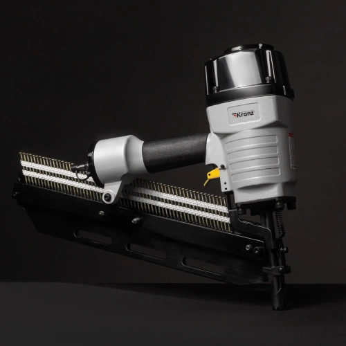 Пневмопистолет гвоздезабивной (нейлер) KRANZ N90/D21, наклон 21 градус KR-16-1620 фото 4 Пневмопистолет гвоздезабивной (нейлер) KRANZ N90/D21, наклон 21 градус KR-16-1620 фото 4