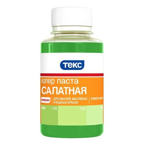 Колер-паста Текс Универсал №7 салатная 0,1 л