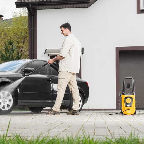 Моечная машина высокого давления R-170, 2000 Вт, 170 бар, 360 л/ч, колесная Denzel фото 26