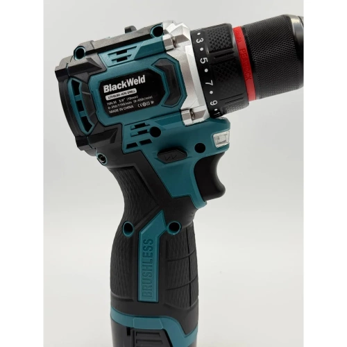 Бесщеточная аккумуляторная дрель-шуруповерт BlackWeld JZ10B 18V1.5Ah 150169 Бесщеточная аккумуляторная дрель-шуруповерт BlackWeld JZ10B 18V1.5Ah 150169