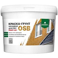 Краска-грунт фасадная Prosept Proff 080-7 для плит OSB 3 в 1 7 кг
