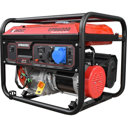 Бензогенератор REDVOLT EPB6000 фото 3
