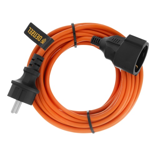 Удлинитель-шнур силовой Garden Series, ПВС, 10м, 1 розетка, 3 x 1 мм, Denzel фото 2