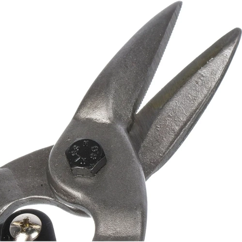 Ножницы по металлу BARTEX пряморежущие, 250 мм, 317088 фото 4