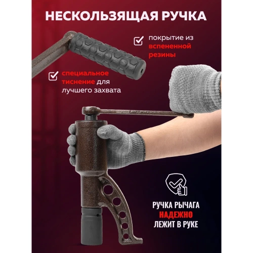 Гайковерт ручной с редуктором YATAFORCE 1" головки 32, 33 мм, длина 270 мм, передаточное число 1:68, 6200 Н/м YF-3411384 HS(60013) фото 6 Гайковерт ручной с редуктором YATAFORCE 1" головки 32, 33 мм, длина 270 мм, передаточное число 1:68, 6200 Н/м YF-3411384 HS(60013) фото 6