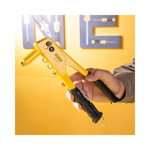 Заклепочник DELI механический ручной литой, заклепочный пистолет dl2310 250мм (сталь 35crmo, заклепки 2,4/ 3,2/4,0/ 4,8мм) 118445 фото 5