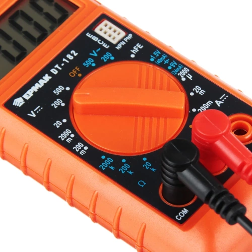 Цифровой мини-мультиметр ЕРМАК DT-182 660-001 фото 4