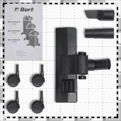Пылесос для сухой и влажной уборки BORT BSS-1220 BLACK 93412598 фото 9