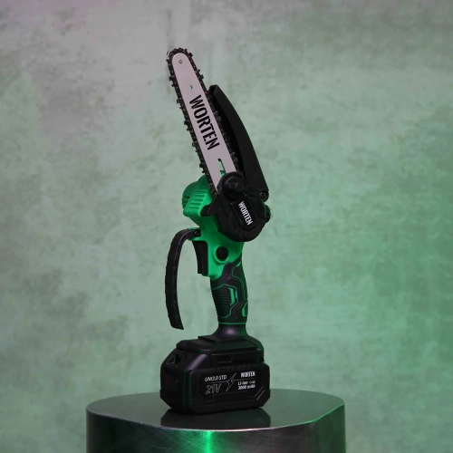 Пила цепная WORTEN 1х3.0Ач шина 6 дюймов с автоматической подачей масла КА-90000717 фото 8 Пила цепная WORTEN 1х3.0Ач шина 6 дюймов с автоматической подачей масла КА-90000717 фото 8