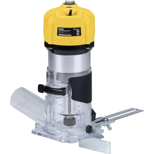 Кромочный фрезер Kolner с регулировкой оборотов 500Вт, цанга 6мм, глубина 4 мм, KR 500, 8031400056 фото 5