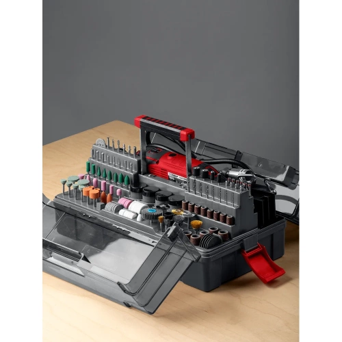 Набор мини-насадок с гравером ЗУБР 245 предметов, 160 Вт ЗГ-160-H245 фото 3