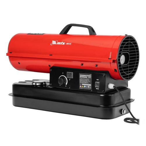 Дизельная тепловая пушка DHB-10i, 10 кВт, 400 м3/ч, прямой нагрев, термостат MTX фото 4