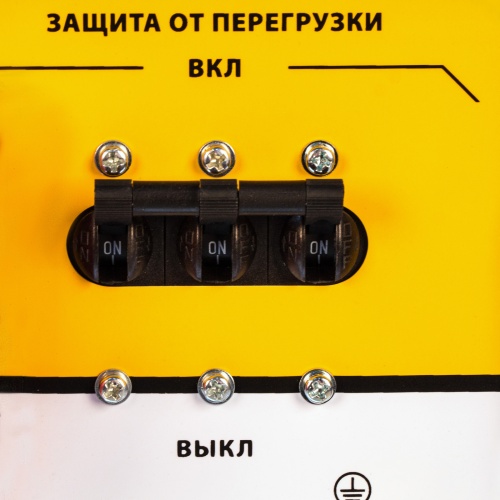 Генератор бензиновый PS 80 E-3, 6.6 кВт, 400 В, 25 л, электростартер Denzel фото 19