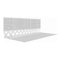 Профиль углозащитный штукатурный сетчатый Крепикс 1300 100х150х2500 мм