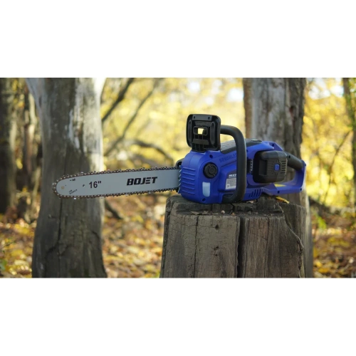 Пила цепная аккумуляторная BOJET 58V, шина 40 см, АКБ 5Ач, ЗУ CCSP60-40 фото 7 Пила цепная аккумуляторная BOJET 58V, шина 40 см, АКБ 5Ач, ЗУ CCSP60-40 фото 7