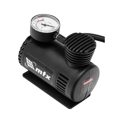 Компрессор автомобильный MTX С-12, 12 В, 17 атм, 12 л/мин 58100