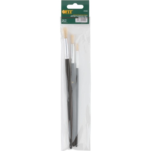 Набор кистей художественных Fit 01522 3 штуки фото 3