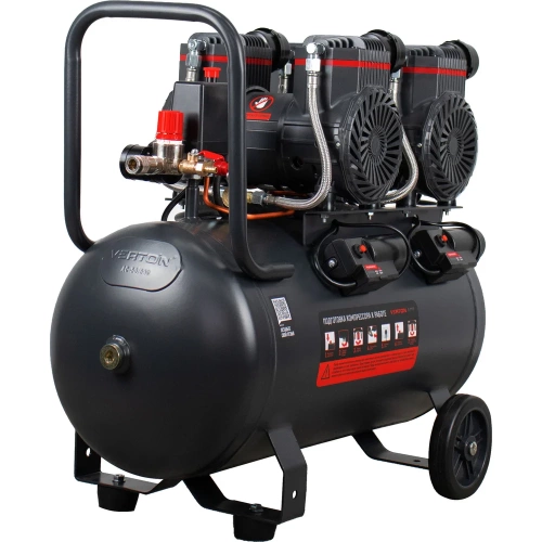 Компрессор безмасляный Verton Air AC-50/540 230/50В/Гц,б/масл. 540 л/мин,V50л,макс.дав.8 бар,мощн.3 кВт,част.вращ.двиг.2850об/мин,рапид/) 01.14019.21267 фото 6 Компрессор безмасляный Verton Air AC-50/540 230/50В/Гц,б/масл. 540 л/мин,V50л,макс.дав.8 бар,мощн.3 кВт,част.вращ.двиг.2850об/мин,рапид/) 01.14019.21267 фото 6