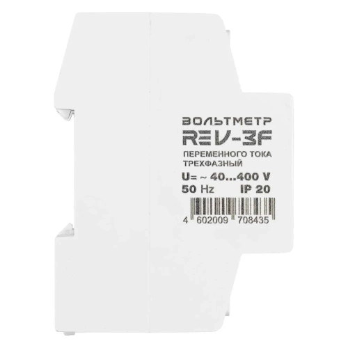 Вольтметр трехфазный ROSTOKELECTRO RE V-3F 46-435 фото 4 Вольтметр трехфазный ROSTOKELECTRO RE V-3F 46-435 фото 4
