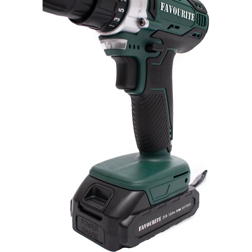 Аккумуляторная дрель-шуруповерт FAVOURITE 21 В, 1.5 Ач, 0-500/0-1800 об/мин, 40 Hm, 18+1 кейс, в комплекте ЗУ, 2хАКБ 1.5 Ач OBS 21 DC SET PROMO 158121021 фото 7 Аккумуляторная дрель-шуруповерт FAVOURITE 21 В, 1.5 Ач, 0-500/0-1800 об/мин, 40 Hm, 18+1 кейс, в комплекте ЗУ, 2хАКБ 1.5 Ач OBS 21 DC SET PROMO 158121021 фото 7
