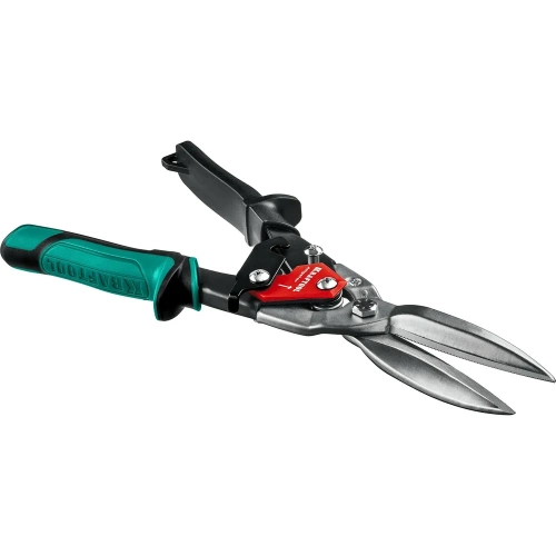 Прямые удлинённые ножницы по металлу KRAFTOOL Alligator 290 мм 2328-SL фото 3 Прямые удлинённые ножницы по металлу KRAFTOOL Alligator 290 мм 2328-SL фото 3