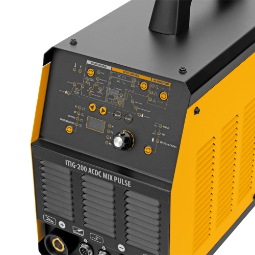Аппарат инвертор. аргонодуговой сварки ITIG-200 ACDC Mix Pulse, 200 А, ПВ 60% Denzel фото 9